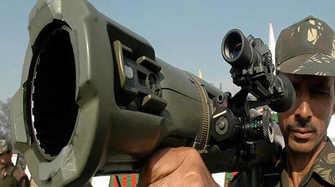 Tawang Garrison Organised Weapons Display for Students