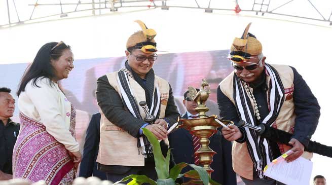 Itanagar- Digidhan Mela Launched in Arunachal