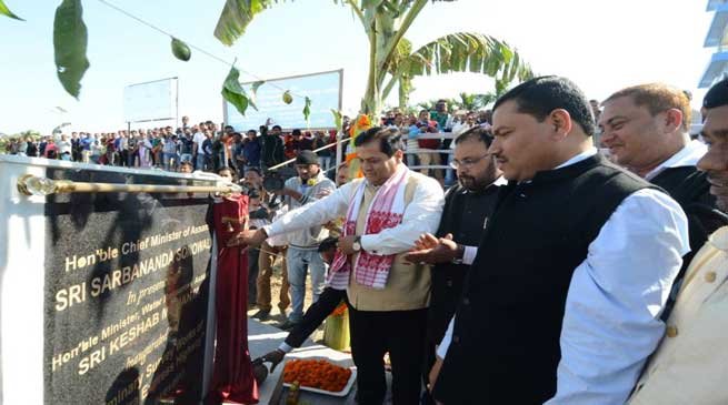 Sonowal launches Survey Work of Brahmaputra Express Highway