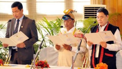 Arunachal Pradesh- Three new Minster inducted in Khandu's Cabinet