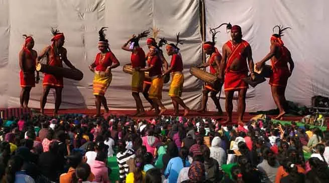Delhi Students Show Case Northeast Culture