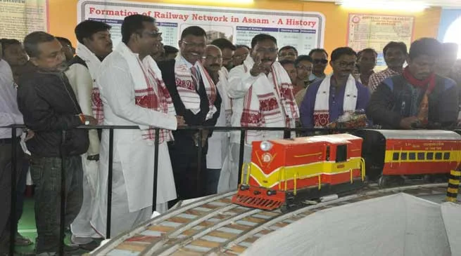 NF Railway Participated in Bhogali Bihu Sanmilani at Nagaon