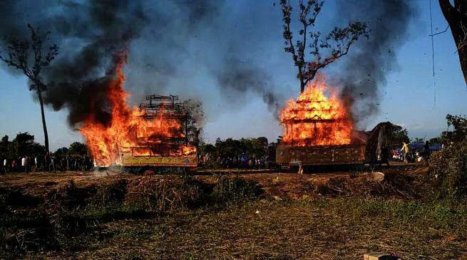 Grand chariot festival Poi-Leng concludes at Namsai