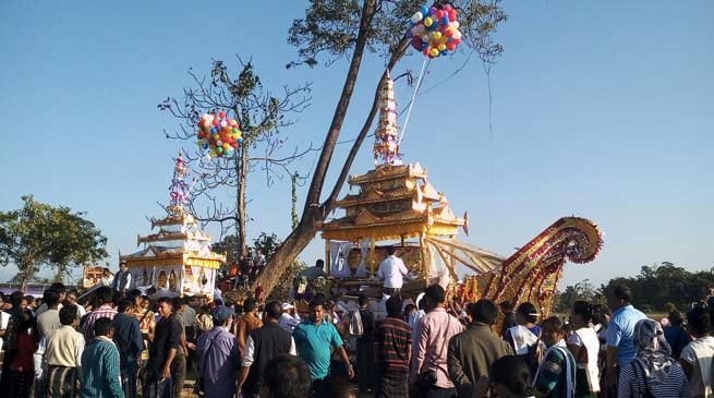 Grand chariot festival Poi-Leng concludes at Namsai 