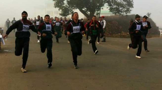 Marathon & walkathon held on 69th Army Day
