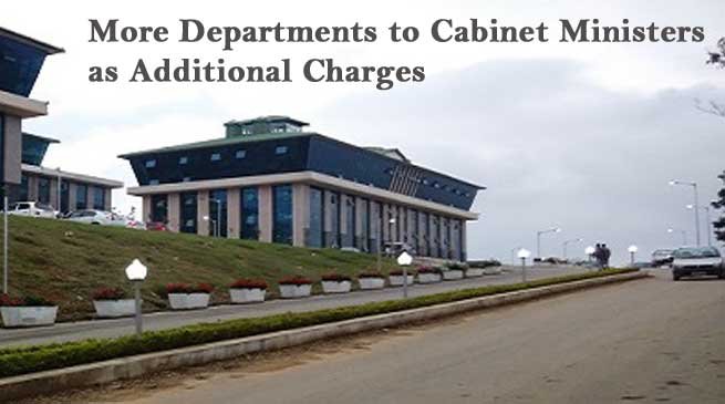 More Departments to Cabinet Ministers as Additional Charges