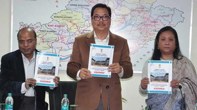 Chowna Mein inaugurates Training Programme of Officers on Cabinet Notes