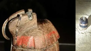 Dibrugarh Police recovered 1 grenade at Khanikar Tea Estate