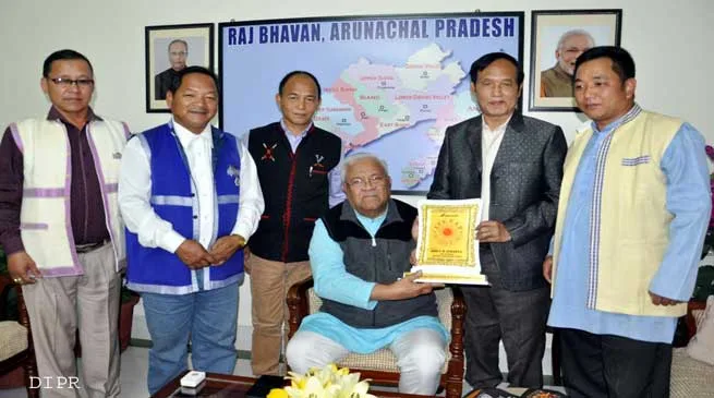 Itanagar- IFCSAP members called on Governor