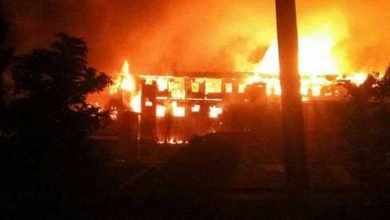 Nagaland- Violence in Kohima, mobs set on Fire Govt offices