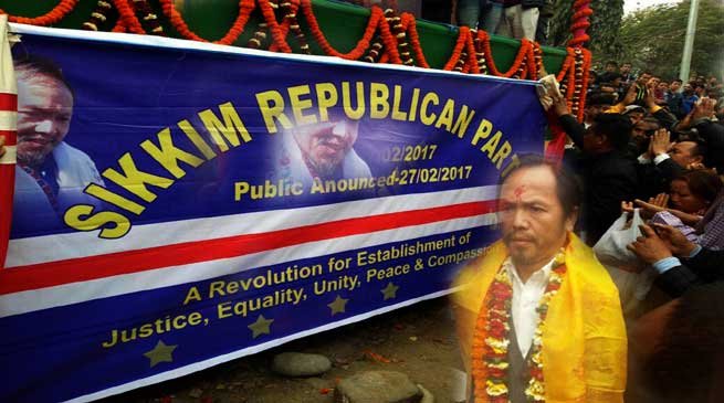 Jorethang- BK Rai Launches Sikkim Republican Party