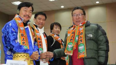 Panchayat Leaders from Tawang district join BJP