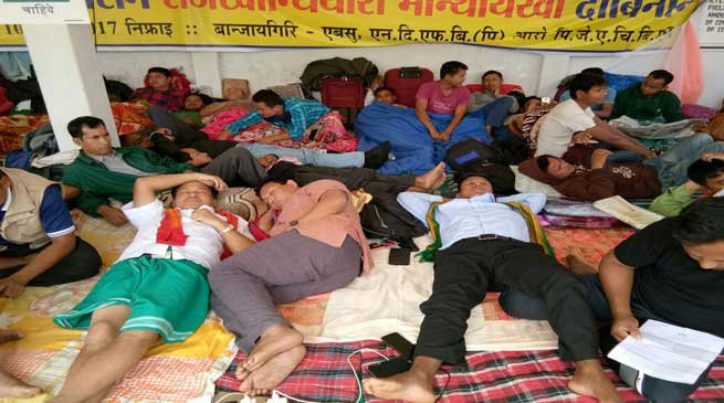 Kokrajhar- ABSU indefinite Hunger Strike entered 3rd Day