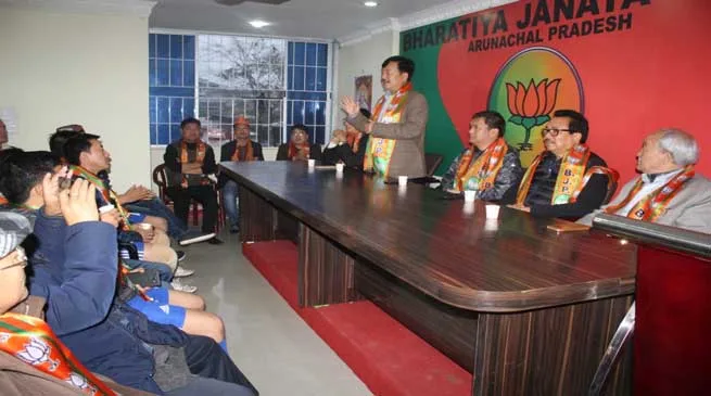 Tapir Gao and Pema Khandu Congratulates PM Modi