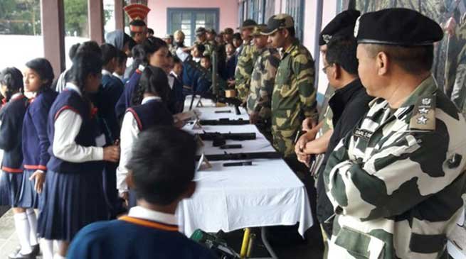 Shillong-BSF Organises Interactive Session with School Children