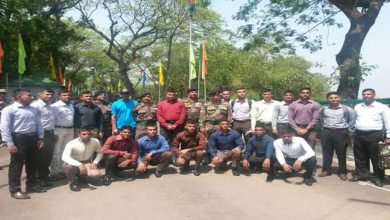 Joint cycling expedition of Indian - Bangladesh Army