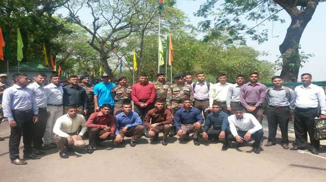 Joint cycling expedition of Indian - Bangladesh Army