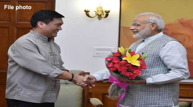 CM Khandu Congratulates PM Modi