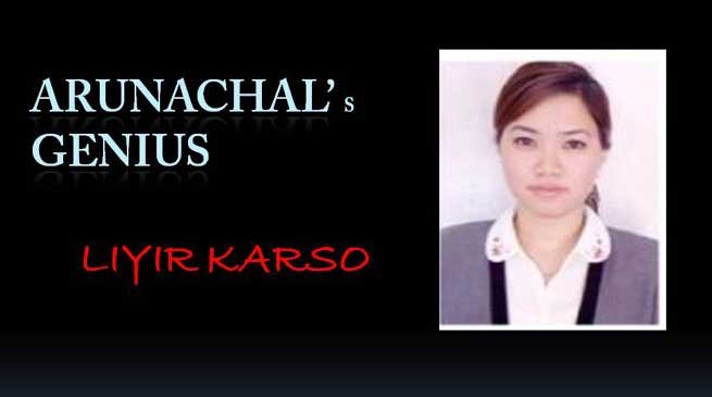 Liyir Karso- The Genius of Arunachal