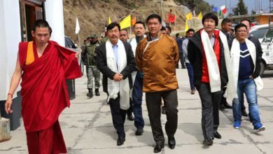 Tawang- Pema Khandu Visits Manjushree Foundation