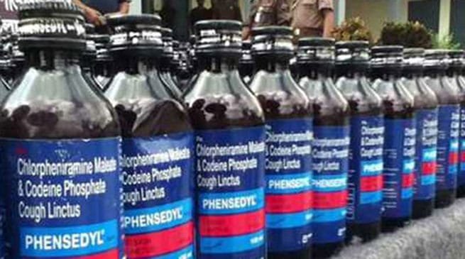 Shillong- BSF Seizes Phensedyl on International Border