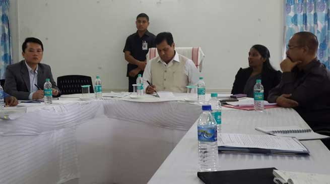 Dibrugarh- Work Hard and Collectively- Sonowal