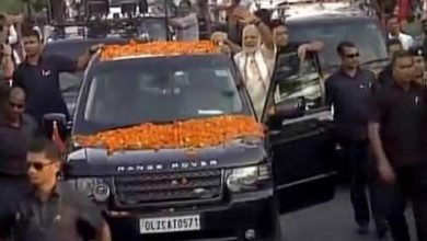 PM Modi hold Road Show in Bhubneswar