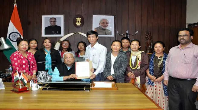 NEMPDS Members meets Guv P B Acharya