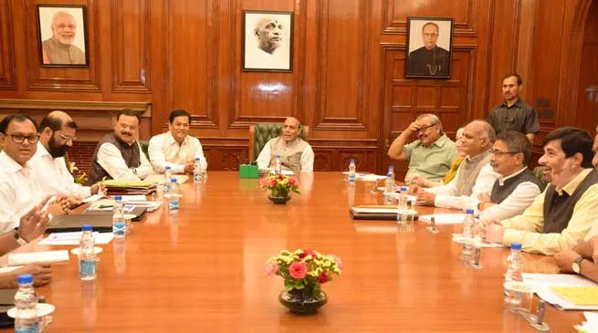 Spirit of Assam Accord will not be diluted at any cost: Rajnath Singh