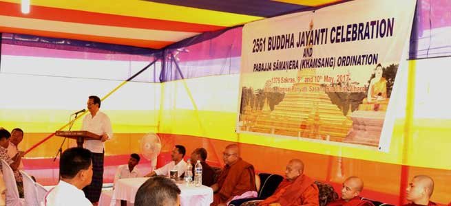 Namsai- Buddha Jayanti Celebrated at Pariyatti Sasana Buddha Vihara 