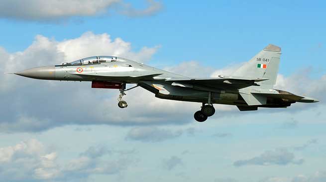 IAF Sukhoi-30 fighter jet goes missing near China Border