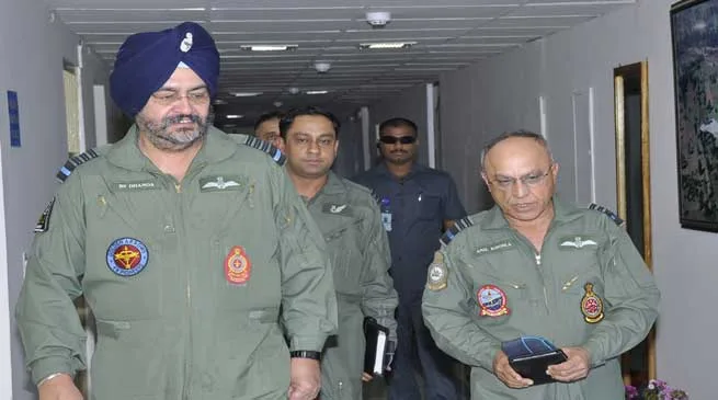 Air Chief on a 2 days visit to Eastern Air Command HQ