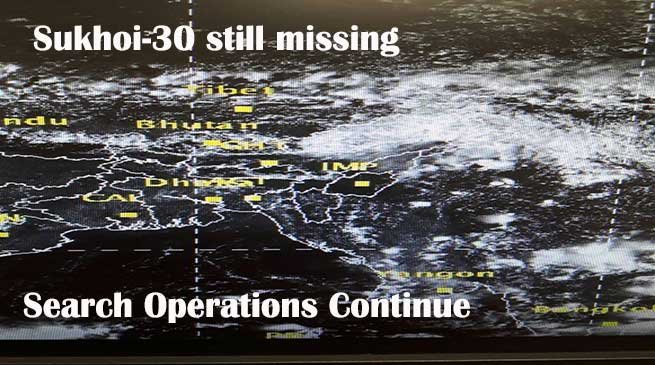 Sukhoi-30 still missing, search operations continue