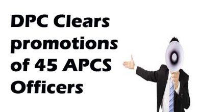 DPC Clears promotions of 45 APCS Officers