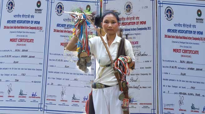  National Archery Gold Medalist Anjali Brahma seeks govt help