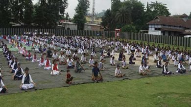 Security Forces Observed World Yoga Day