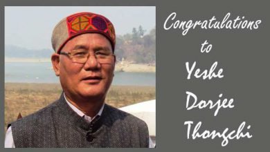 Arunachal: Yeshe Dorjee Thongchi to receive Sukapha Award
