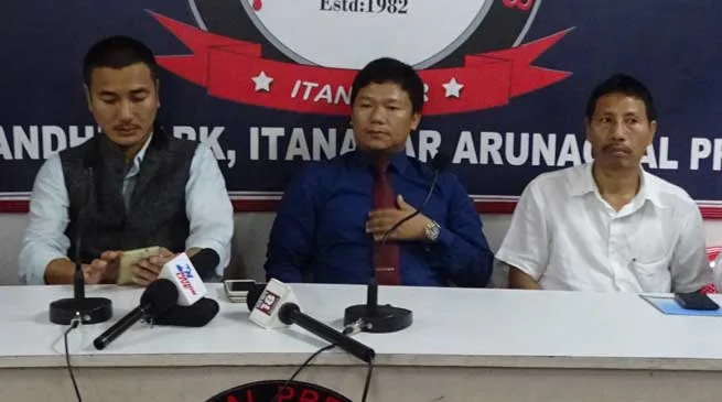 AAPSU demand chakma and Hajong refugee should go back