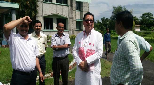 Chowna Mein shows interest in wide scale cultivation of Agar trees in Arunchal Pradesh