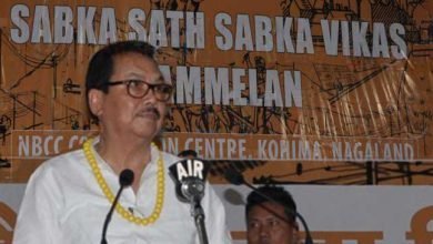Chowna Mein attend the ‘Sabka Sath Sabka Vikas’ Sammelan at Nagaland