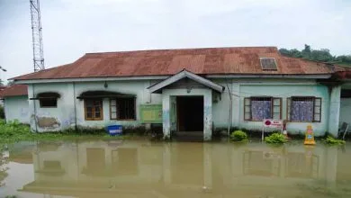 Police compelled to safe guard the police station form rain water- SP