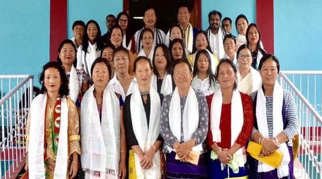 Khandu has requested Mahila Morcha to spread party ideology among the masses