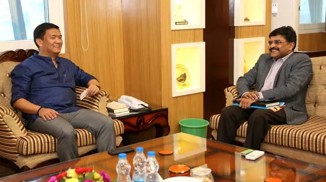 Khandu instructs Power Department to Electrify all Villages by December 2017