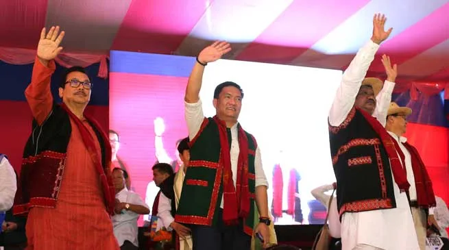 Pasighat celebrates "Sabka Saath Sabka Vikas"