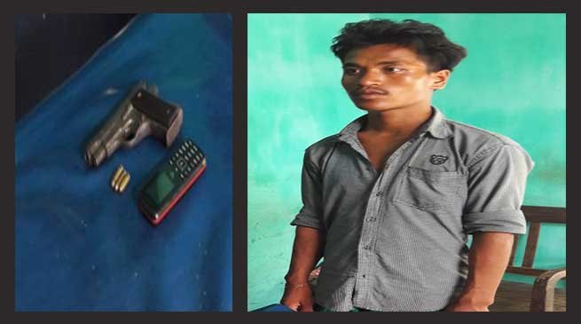 Kokrajhar- NDFB-S rebel arrested along with arms