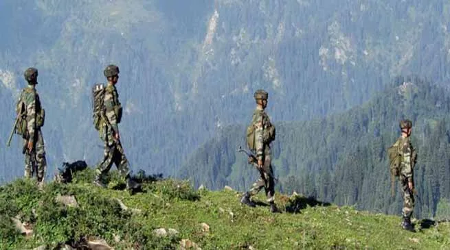 Chinese army entered Chamoli dist of Uttarakhand