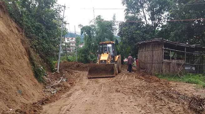 PWD Capital division A  starts restoration of colony roads