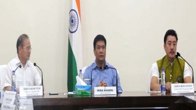 Khandu Announced Free electricity to the villages affected in Ranganadi Power project