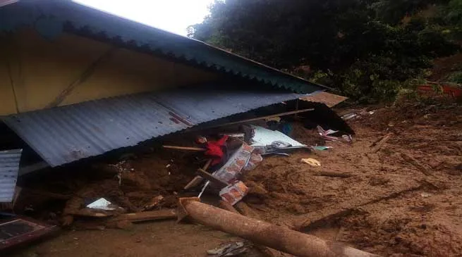 Itanagar- 14 died in landslide at laptap village