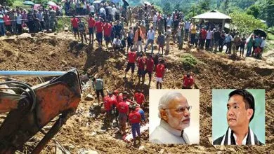 laptap land slide: PM Modi discussed incident with CM Khandu
